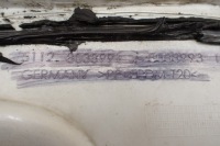 Bmw x1 e84 09- накладка спойлер бампера задний  задняя 51128038991 оригинальный номер Доставка, фото thumb