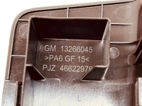 Opel meriva b заглушка оббивка двері лівий задній 13266045 коричнева Оригінал, фото thumb