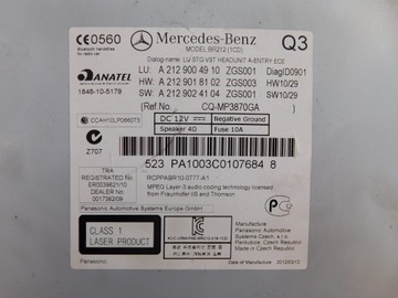 фото thumb №7, Mercedes e-klasa w212 2.2 cdi радіо cd заводські