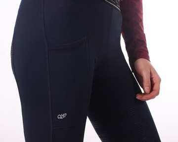 Женский QHP Eden Fullgrip Navy 44 леггинсы