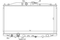 фото thumb №2, Радіаторів двигуна honda accord vii 2.0 02.03-05.08