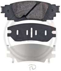 фото thumb №2, Тормозные колодки тормозные lexus rx / es / ux 2015- задняя