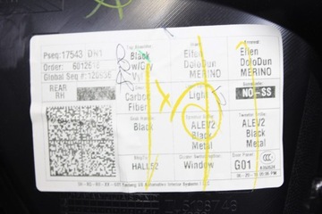 фото thumb №5, Боковина двері правий зад bmw g01 x3 f97 elfenweiss