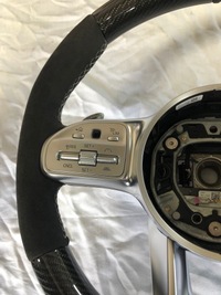 фото thumb №5, Mercedes s w222 amg кермо карбон алькантара