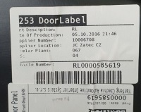 Обивка обшивка дверь левый задний  mercedes glc w253 Киев, фото thumb