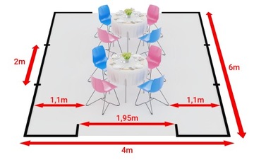 4x6m 2-3,15m Namiot pawilon ogrodowy + GRATIS