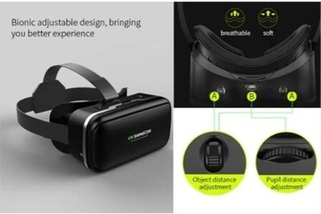 Виртуальные VR-очки для смартфонов от 5 до 7 дюймов