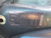 Mini one cooper r50 r52 r53 двигун 1.6 16v w10 b16 a w10b16a 206tys Доставка, фото thumb