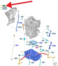фото thumb №1, Поддон масляная 1.0 eb ford fiesta puma focus 2018- 2207883 _ h6bg-6675-ab