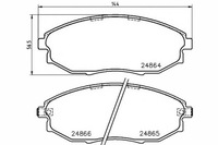 фото thumb №1, Textar тормозные колодки тормозные chevrolet перед epica 06-