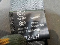 фото thumb №6, Chevrolet orlando 12r pas безопасности левый задняя 621680700