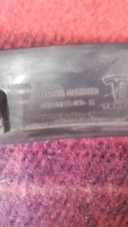 фото thumb №4, Tesla y молдинг крыла правый перед задняя