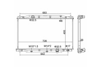 Радіатор honda cr-v 06- hart Ціна, фото thumb