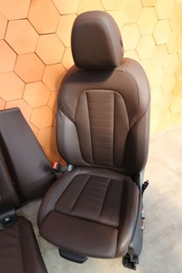 фото thumb №11, Bmw x3 g01 lci салон сидіння диван обшивки м-пакет mokka вентиляція