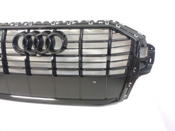 фото thumb №12, Новый решётка радиатора audi q7 s-line 2020- решётка радиатор решётка бампера полный чёрный