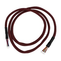 фото thumb №8, Dla головної проводка трубопровід chiron нейлонова втулка tkana hotend кабель harness repl