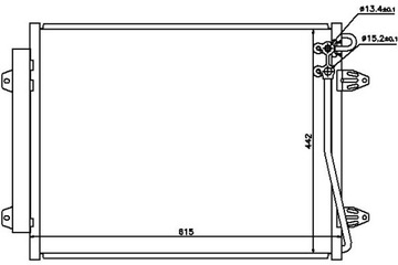фото thumb №11, Радіаторів кондиціонера volkswagen passat 05- 2.0 t
