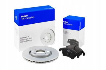 фото thumb №1, Тормозные колодки + диски перед delphi peugeot expert ii 2