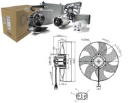 фото thumb №1, Вентилятор радиатора nissens 1c0959455a