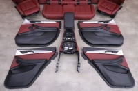 Bmw x4 g02 lci салон сидіння заднє сидіння обшивки sport tacora rot пам'ять 26 km ! Ціна, фото thumb