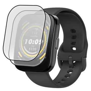 2x ГИБРИДНЫЕ СТЕКЛА ДЛЯ AMAZFIT BIP 5 + МОНТАЖНЫЙ КОМПЛЕКТ