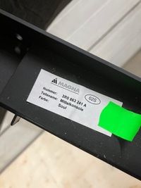 фото thumb №5, Туннель средний 2din seat exeo 3r0863241a