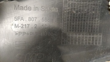 фото thumb №9, Seat leon iv накладка бампера зад 5fa807568 e оригінал