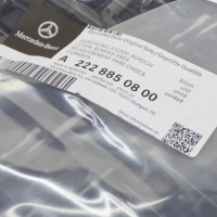 Mercedes-benz s w222 бампер передній лівий зовнішній решітка радіатора a2228850800 oem Київ, фото thumb