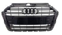 фото thumb №1, Чорний решітка радіатора решітка радіатора audi a3 8v lift 2016r-2020r s-line pdc black edition