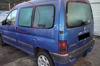 фото thumb №8, Ліва задня скло кузовна citroën berlingo mf 43r000016 1.6l дизель
