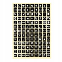 фото thumb №7, Наклейки na кнопки клавіші piktogramy