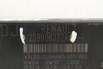 фото thumb №7, Модуль блок керування pdc 259906372r renault zoe