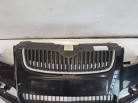 Бампер перед передній решітка радіатора skoda roomster praktik 5j fabia 2 2 lak.9910 Ціна, фото thumb