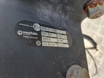 фото thumb №11, Vw amarok lft 2019 r балка hak буксирувальний 2h5803881k