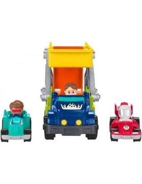 Эвакуатор с легковыми автомобилями Fisher Price LP Transporter