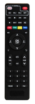 DVB-T2 FULL HD ЭФИРНЫЙ ТВ-ДЕКОДЕР HEVC H.265 HDMI-ТЮНЕР USB SCART ПУЛЬТ ДИСТАНЦИОННОГО УПРАВЛЕНИЯ