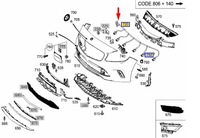 фото thumb №9, Mercedes-benz klasa a w176 дроти датчика радара передній a1765406602