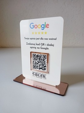 Табличка Статуэтка с логотипом социальных сетей 1 QR-код