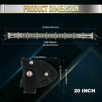 фото thumb №9, Лампа робоча dalekosiężna - led bar - 53cm 1200w