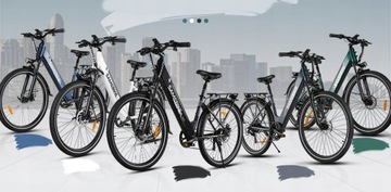 Электрический городской велосипед Samebike 250 Вт, 15 Ач, 90 км, 27,5 дюйма, женский/мужской электровелосипед