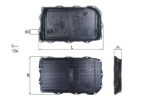 Купить Поддон масла skb с фильтром - mahle hx 184kit, фото thumb