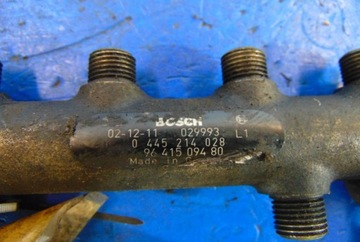 фото thumb №9, Peugeot 206 1.4hdi планка впрыскивающий 0445214028 9641509480