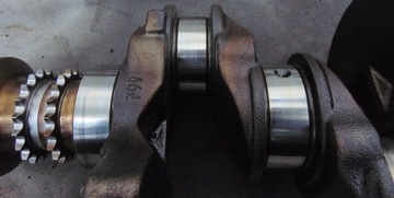 фото thumb №13, Wał коленчатый bmw 116i e87 рестайлинг 1.6 16v бензин n43b16aa - подтертый!!!