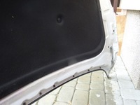 фото thumb №9, Opel astra iv j капот белая оригинал шумоизоляция