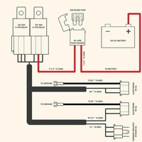 фото thumb №7, Джгут трубопровід автомобільних реле h4