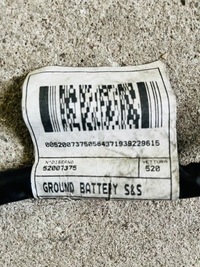 фото thumb №3, Jeep renegade шланг клеммы минусовой 52007375