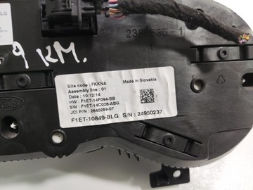 фото thumb №10, Спідометр  ford focus mk3 iii 1.6 tdci f1et-10849-blg 2015-2018 рестайлінг європа