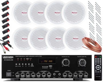 ПОТОЛОЧНЫЕ ДИНАМИКИ PIONEER МОЩНЫЙ USB-УСИЛИТЕЛЬ BT