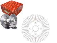 фото thumb №1, Trw тормозные диски тормозные 2szt. toyota перед iq 1,0 08-