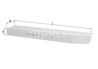 фото thumb №2, Фильтр салонный jeep mahle la897